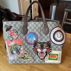 Gucci GG Supreme Soft Tote